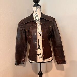 Real Leather jacket no label